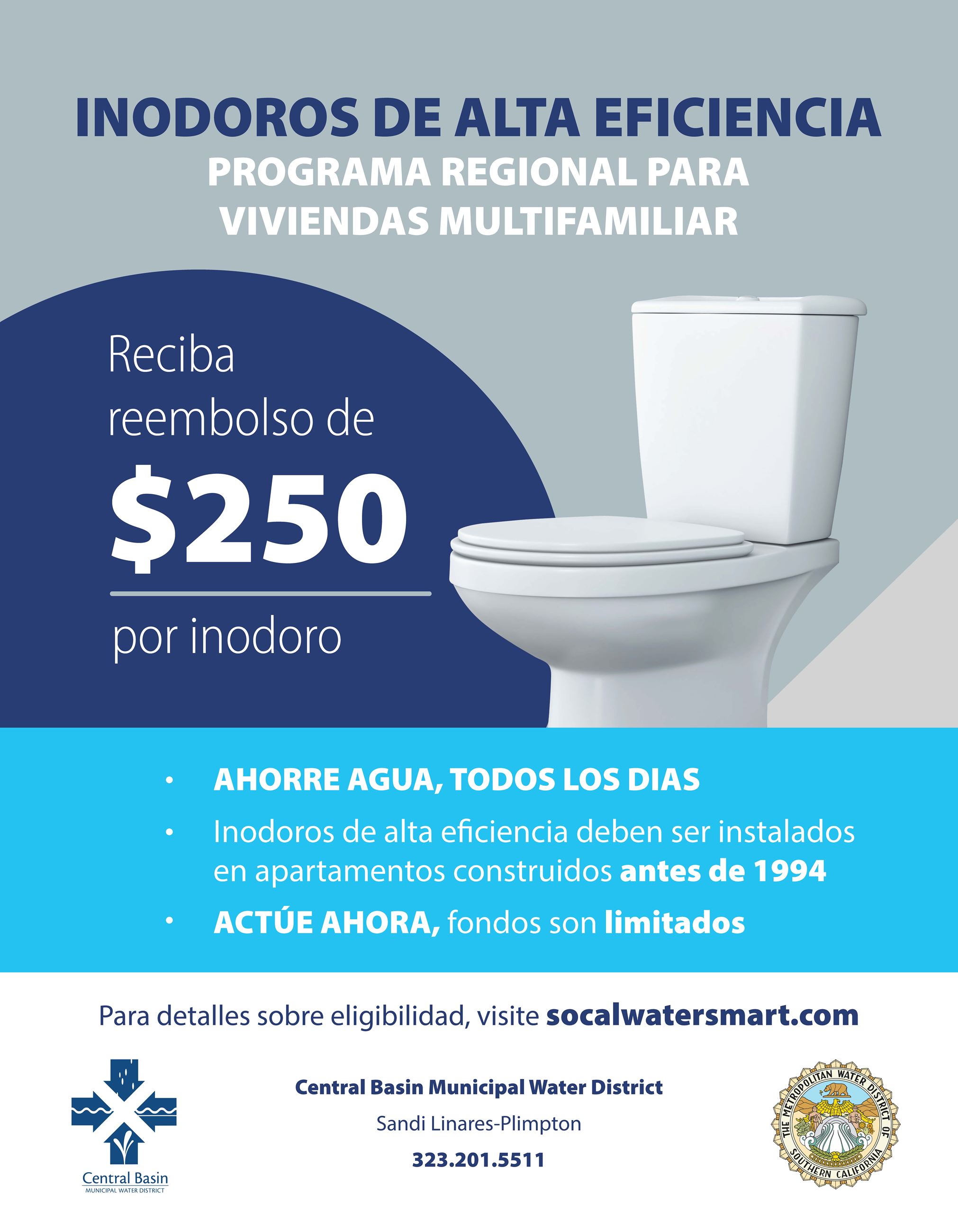 Regional Pilot Program flyer_CBMWD_Spanish