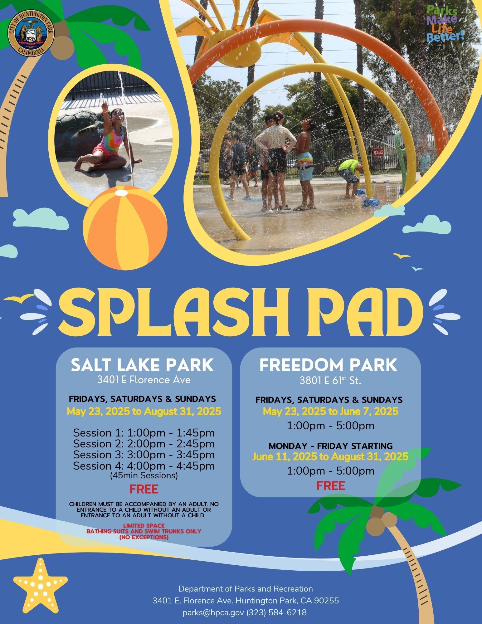 Splash Pad Flyer 2025